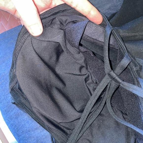 Zella Black Built-in Bra Strappy Back Active Tank Sz S - Picture 6 of 6